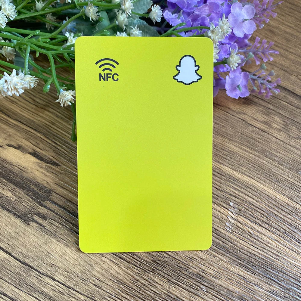 Tarjeta Inteligente NFC para Redes Sociales