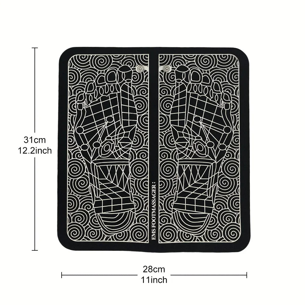 Alfombra Eléctrica de Masaje para Pies USB