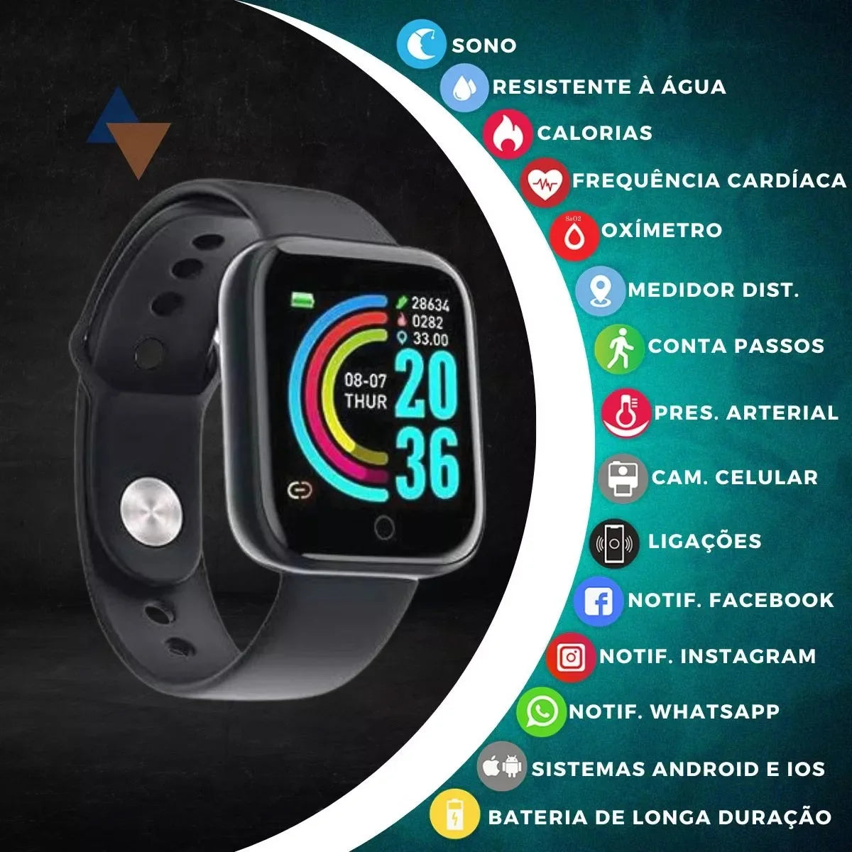 Smartwatch Deportivo Inteligente