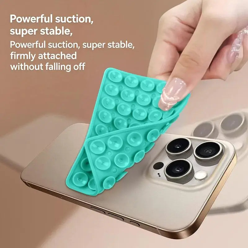 Pad Adhesivo de Succión Doble para Celular