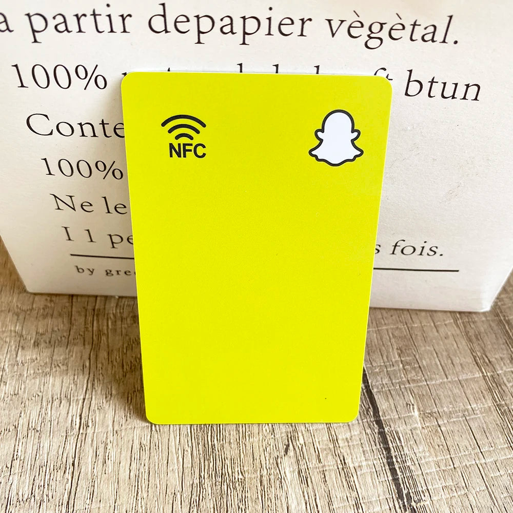 Tarjeta Inteligente NFC para Redes Sociales