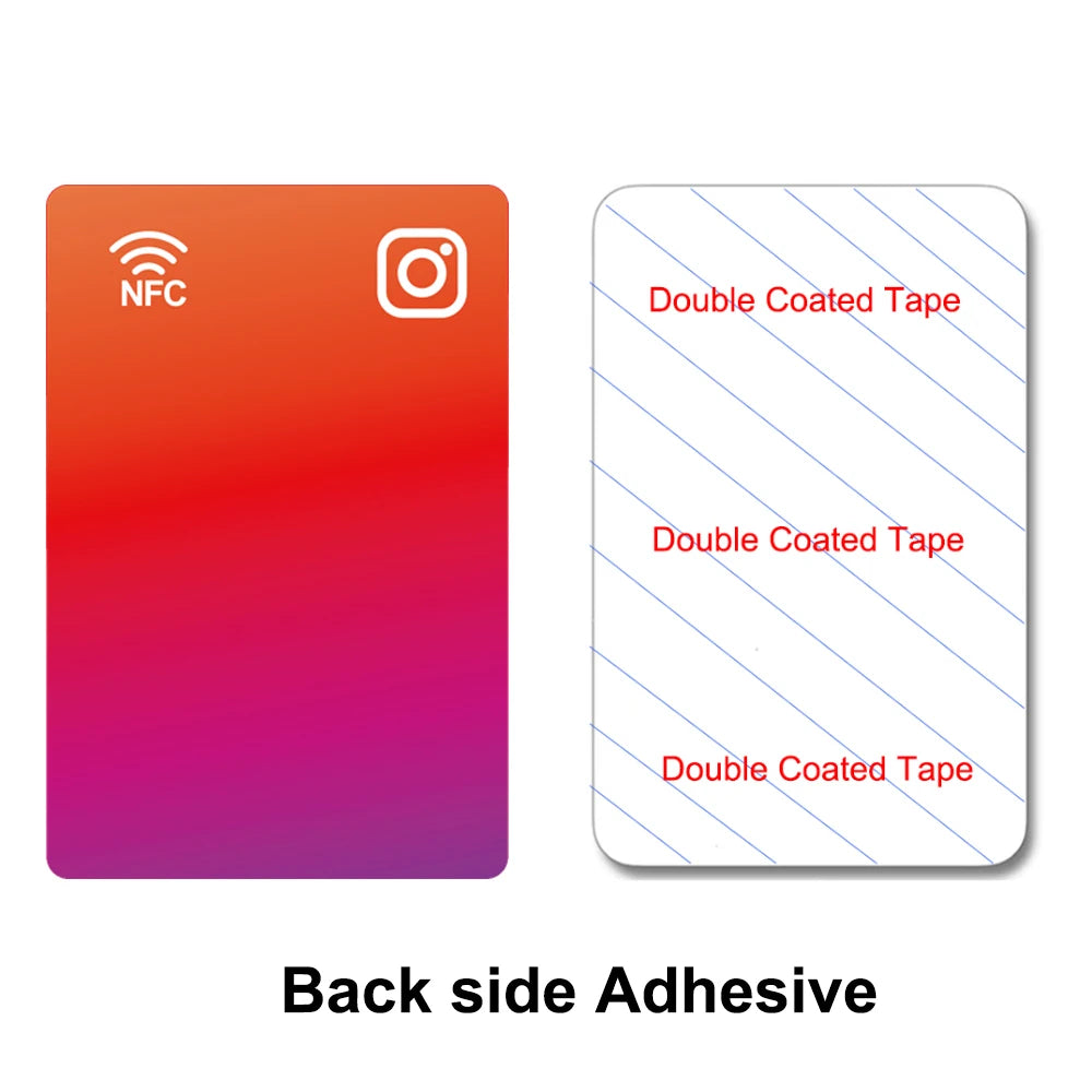 Tarjeta Inteligente NFC para Redes Sociales