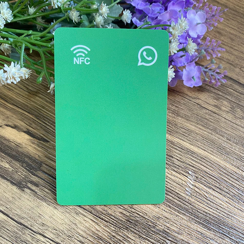 Tarjeta Inteligente NFC para Redes Sociales