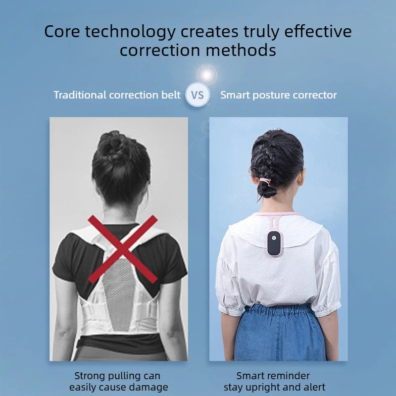 Corrector de Postura Inteligente con Vibración | Sensor Automático para Espalda