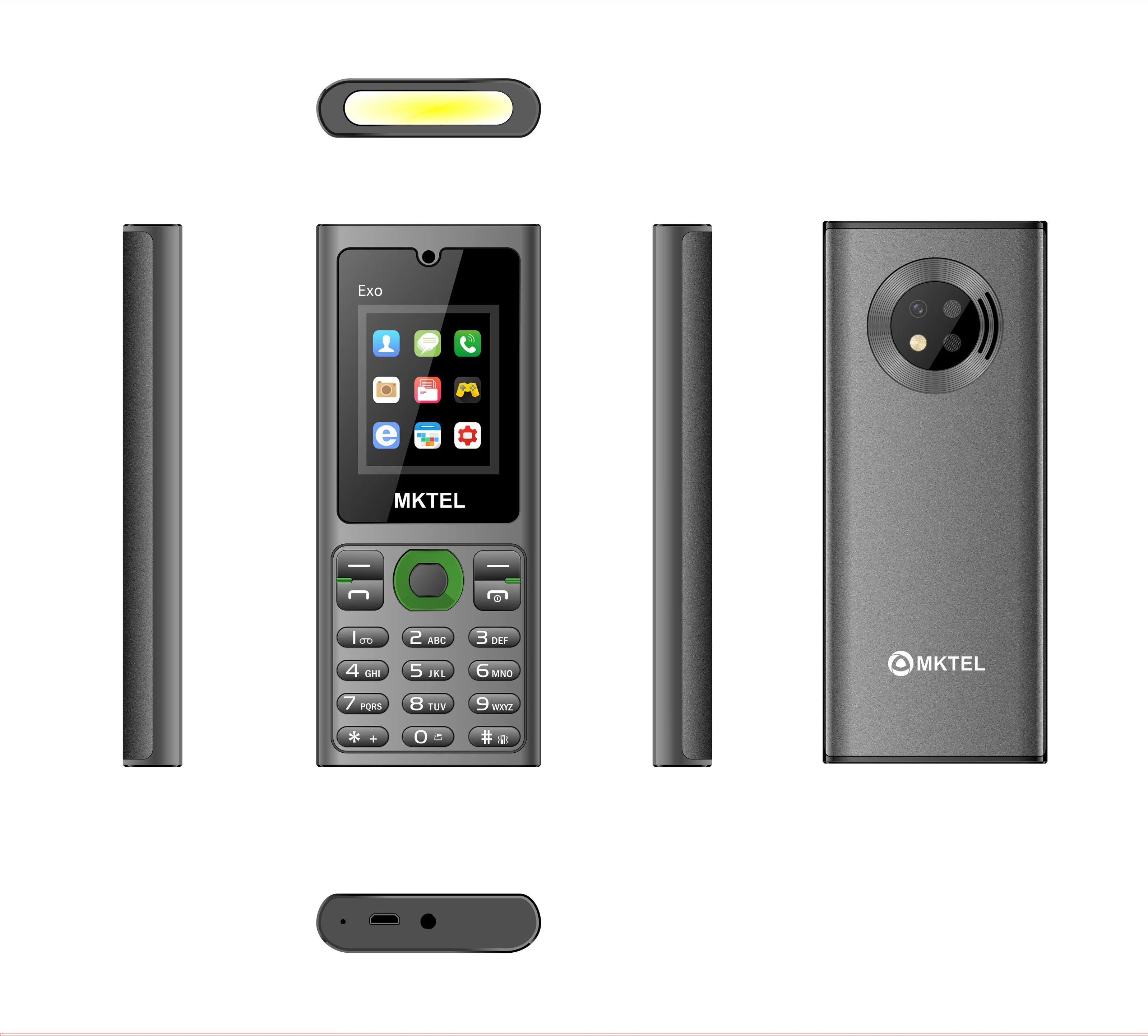 Celular Básico MKTEL Dual SIM con Radio FM