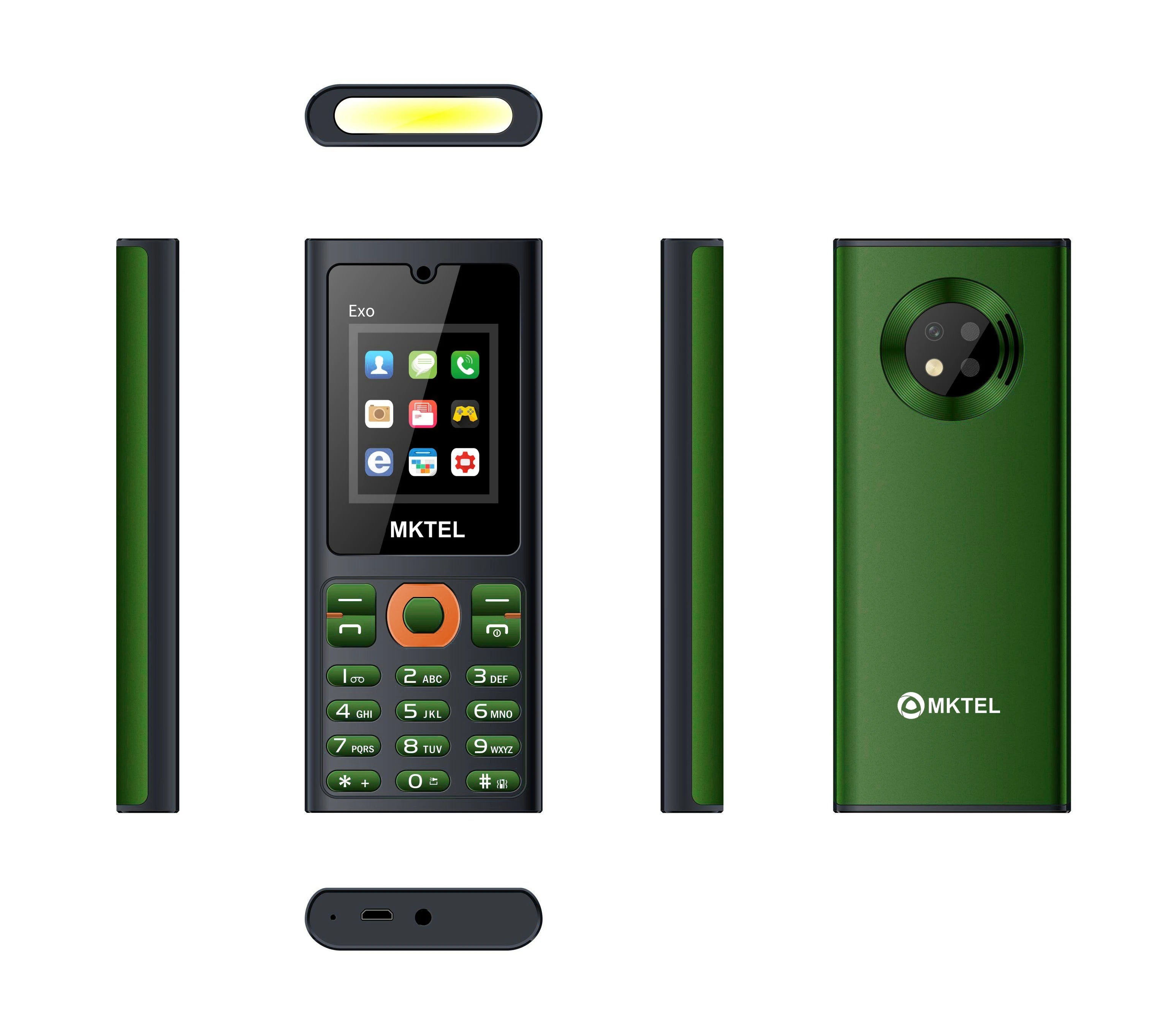 Celular Básico MKTEL Dual SIM con Radio FM