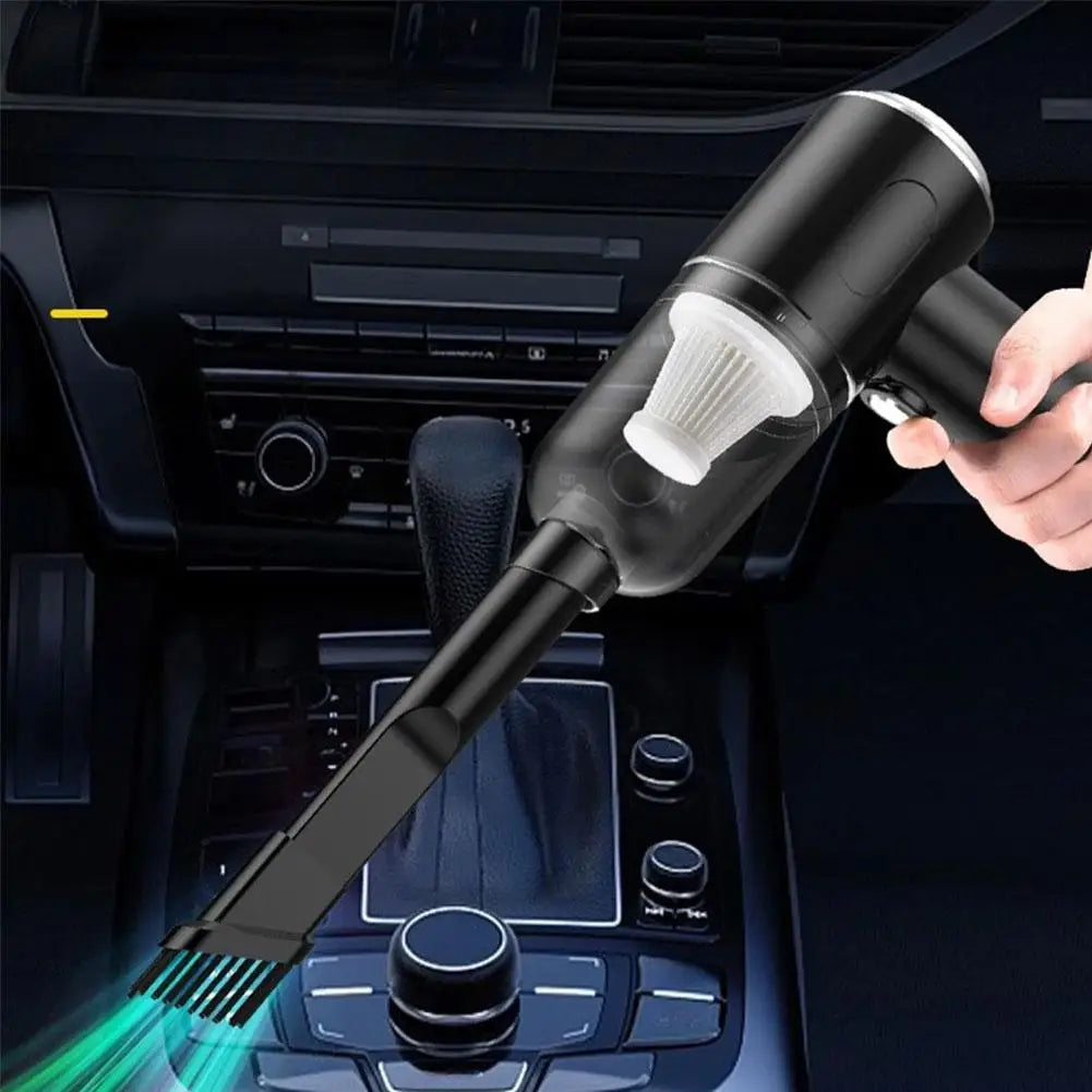 Mini Aspiradora Inalámbrica Portátil 120W para Carro y Hogar