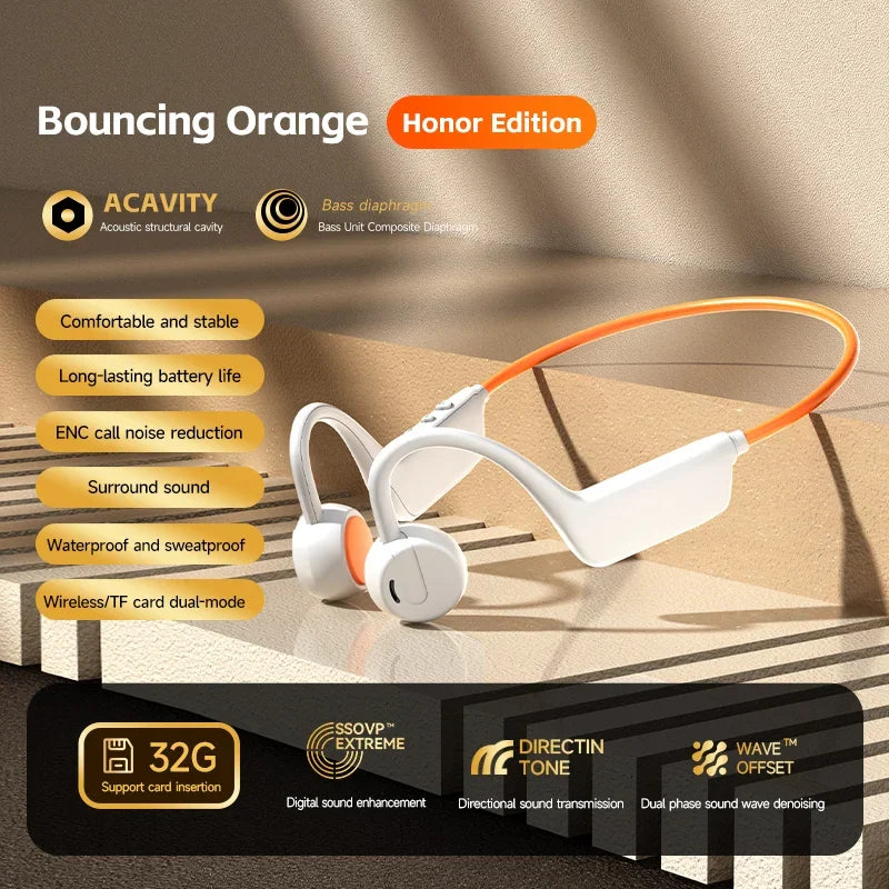 Nuevos Auriculares de Conducción Ósea Inalámbricos IPX8 Resistentes al Agua para Natación y Deportes, Bluetooth 5.4 con Micrófono para Ejercicio y Fitness