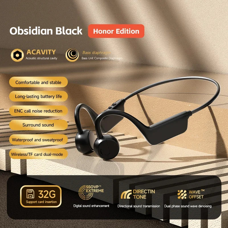 Nuevos Auriculares de Conducción Ósea Inalámbricos IPX8 Resistentes al Agua para Natación y Deportes, Bluetooth 5.4 con Micrófono para Ejercicio y Fitness