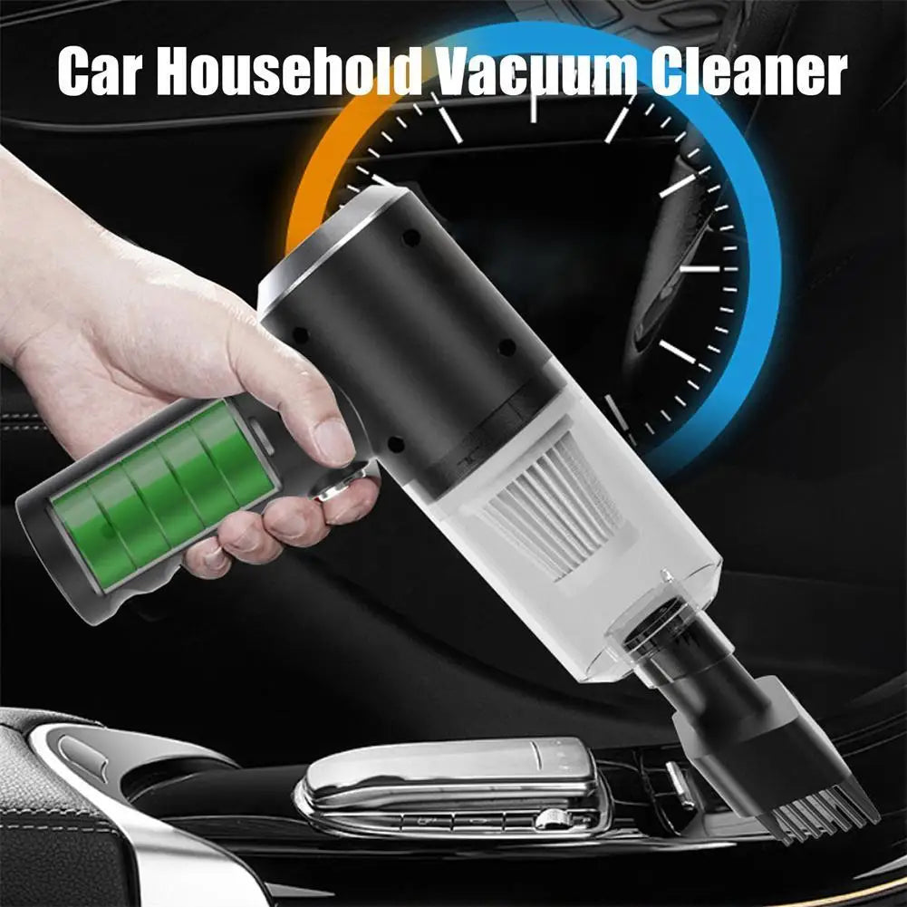 Mini Aspiradora Inalámbrica Portátil 120W para Carro y Hogar