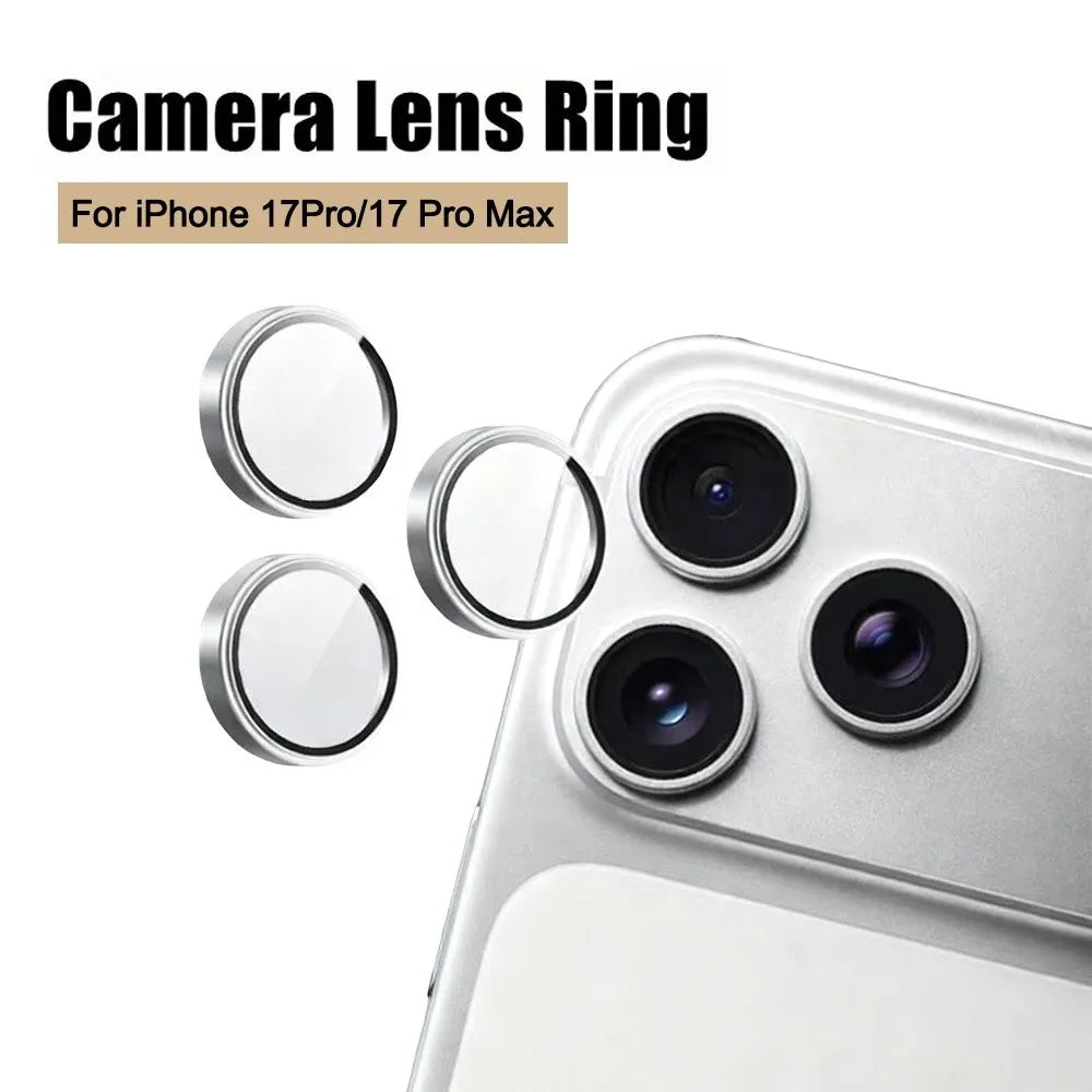 Protector de Cámara 3D en Vidrio Templado para iPhone