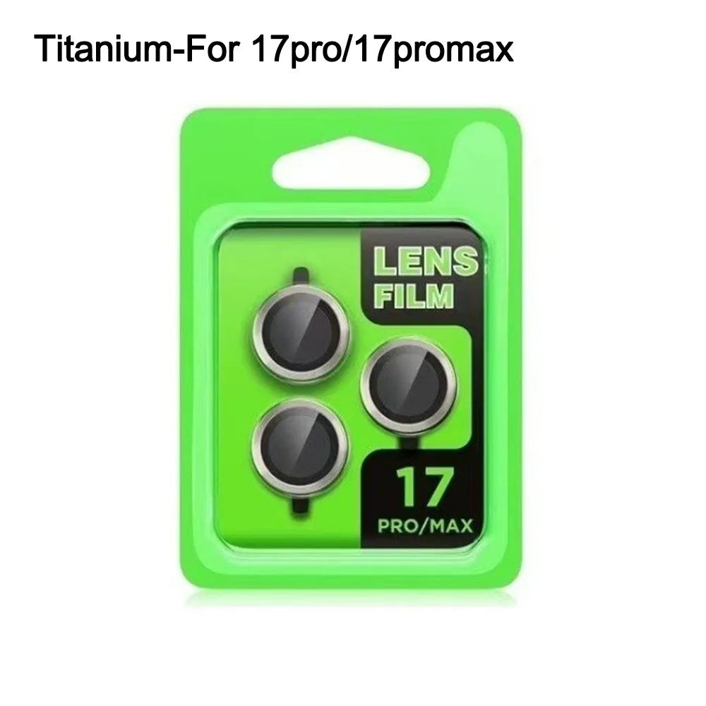 Protector de Cámara 3D en Vidrio Templado para iPhone