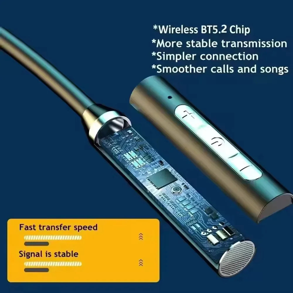 Audífonos Bluetooth Inalámbricos Deportivos | Sonido Estéreo y Pantalla LED