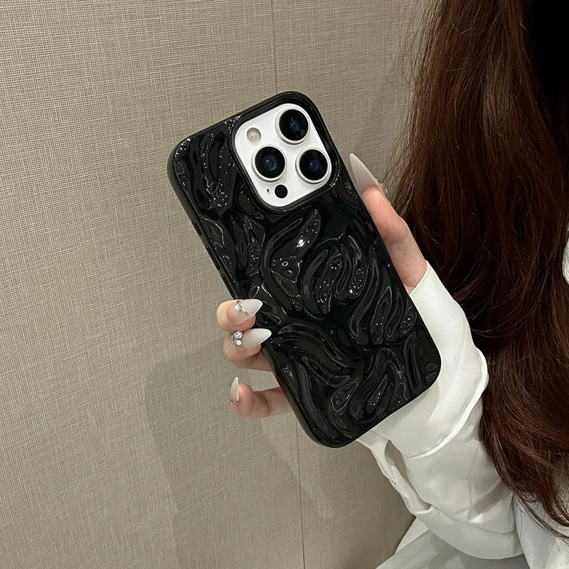Funda Premium Efecto Meteorito para iPhone