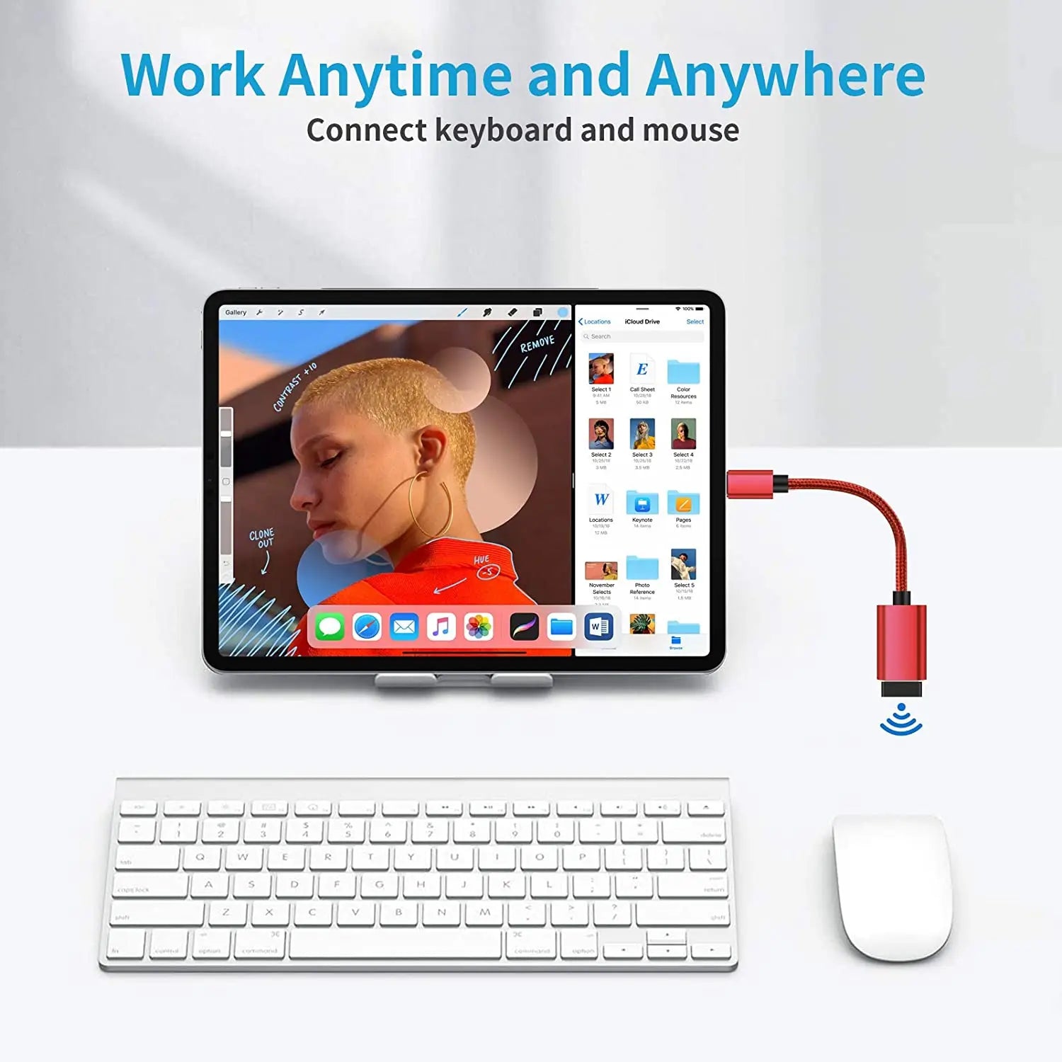 Adaptador OTG USB Tipo C a USB 3.0