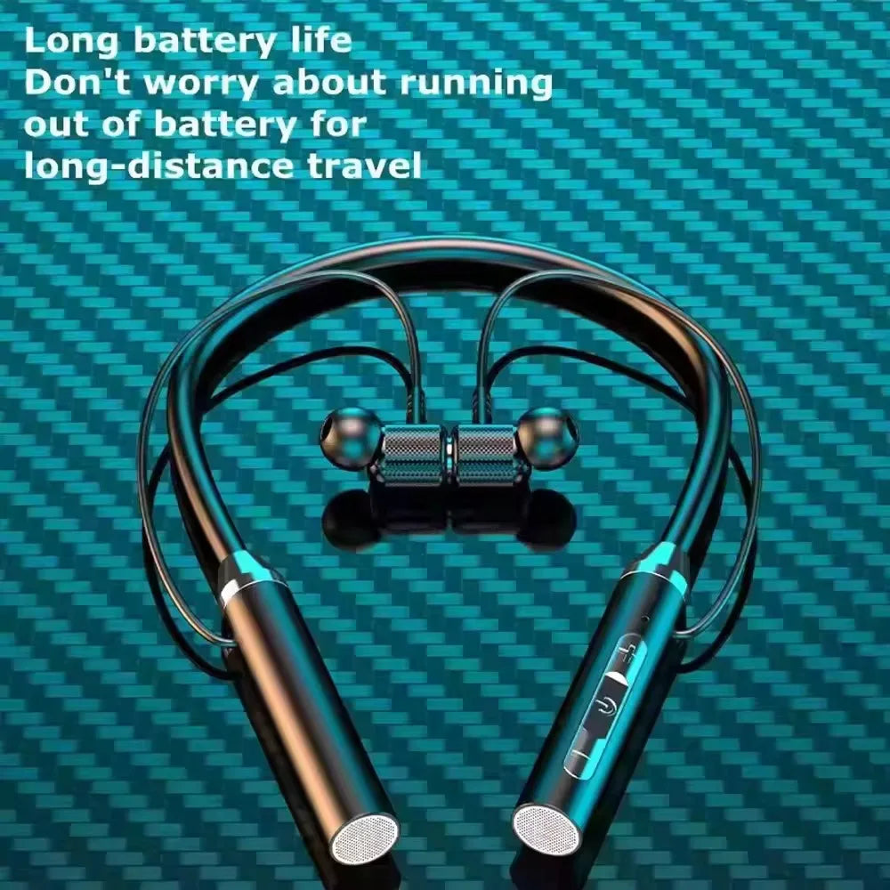 Audífonos Bluetooth Inalámbricos Deportivos | Sonido Estéreo y Pantalla LED
