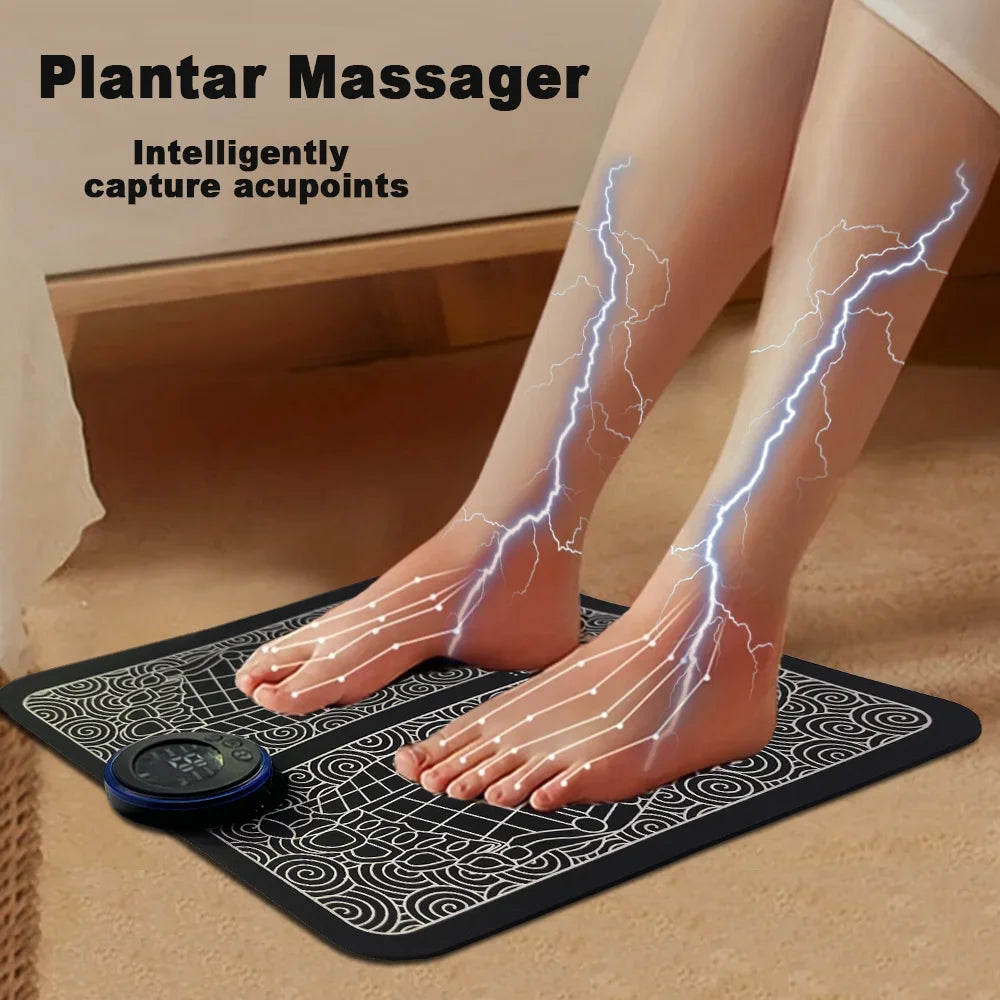 Alfombra Eléctrica de Masaje para Pies USB