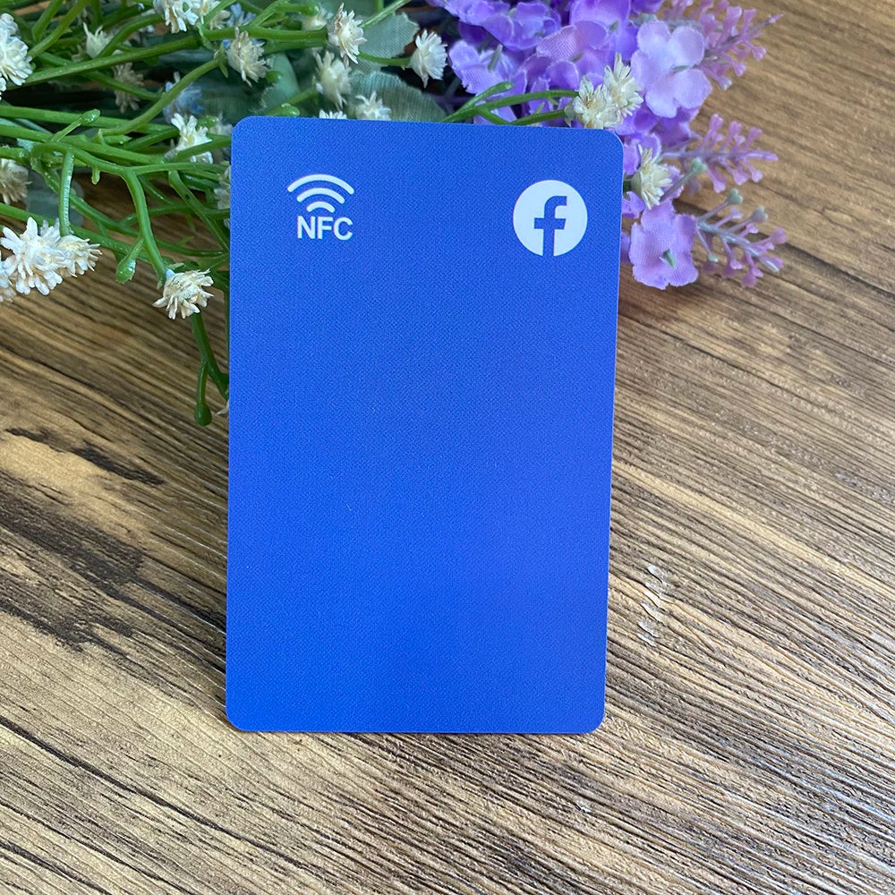 Tarjeta Inteligente NFC para Redes Sociales